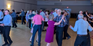 Saturday night dance with a live band